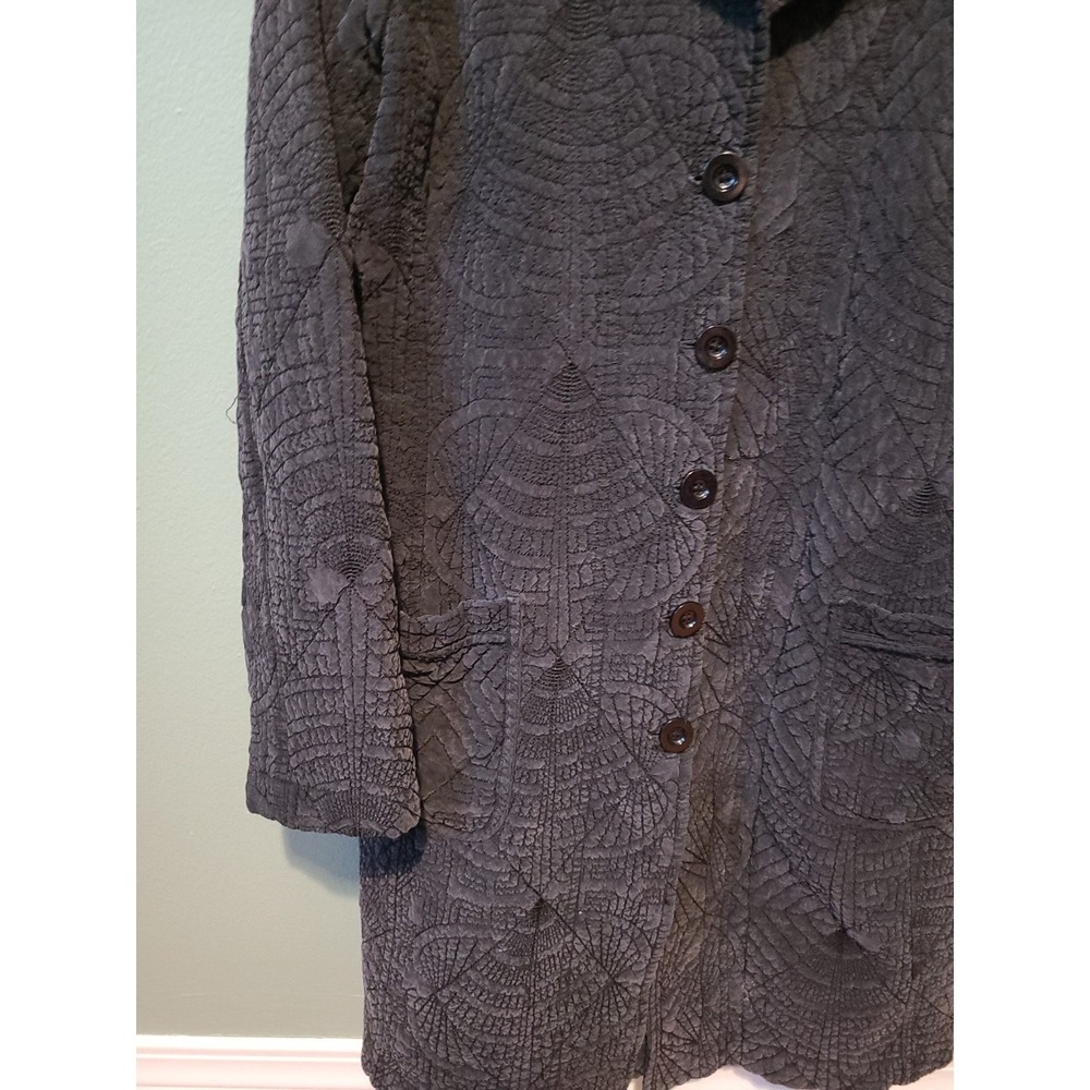 Johnny‎ Was Embroidered Long Coat Size Small - Read Description - Picture 5 of 16
